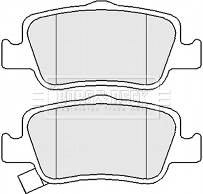 Compre Sapatas do freio traseiras de disco Toyota Auris 