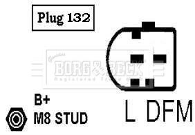 BBA2182 Borg&beck Gerador