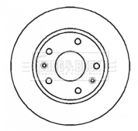 Compre Disco do freio dianteiro Land Rover Freelander 1