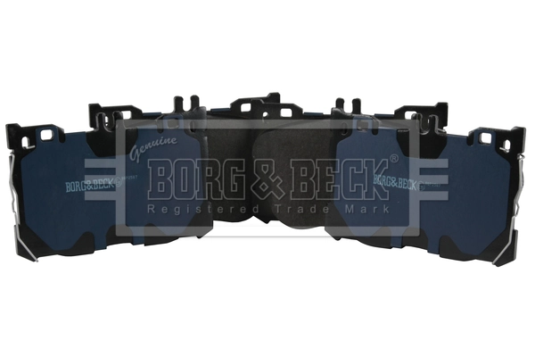 Sapatas do freio dianteiras de disco Borg&beck BBP2587 preço, a partir de 33,15 USD