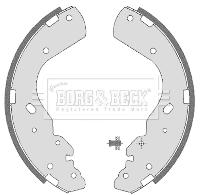 Compre URY22638Z Mazda Sapatas do freio traseiras de tambor