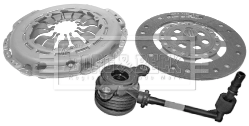 HKT1319 Borg&beck Kit de embraiagem (3 peças)