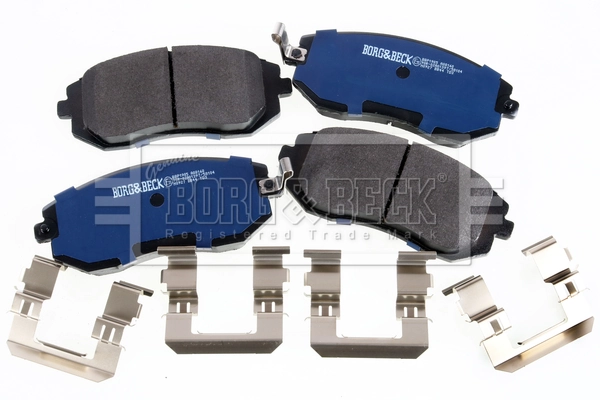 Sapatas do freio dianteiras de disco Borg&beck BBP1905 preço, a partir de 36,02 USD