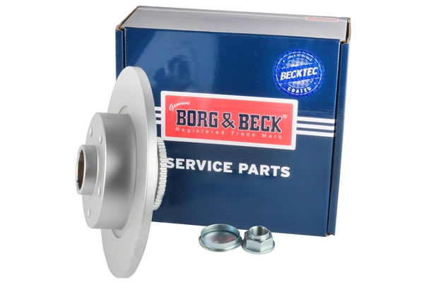 BBD6117S Borg&beck Disco do freio traseiro