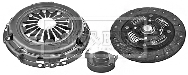  Kit de embraiagem (3 peças) Honda Jazz hatchback (GD, GE) (2002 - 2008) 