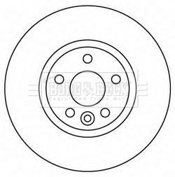  Disco do freio dianteiro Volvo XC70 CROSS COUNTRY carrinha (SZ, LZ) (2000 - 2007) CROSS COUNTRY