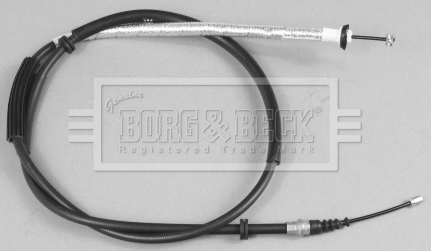 Cabo do freio de estacionamento traseiro esquerdo 213002 Beca Cables