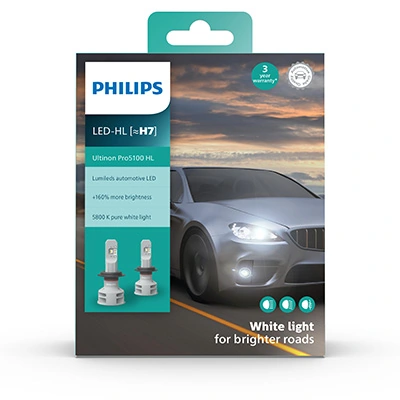 11972U51X2 Philips Lâmpadas das luzes, kit para automóvel