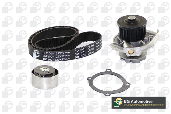 Correia do mecanismo de distribuição de gás, kit Fiat 500  312
