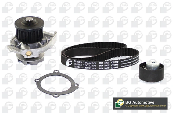 Correia do mecanismo de distribuição de gás, kit Fiat/Alfa/Lancia 46352295