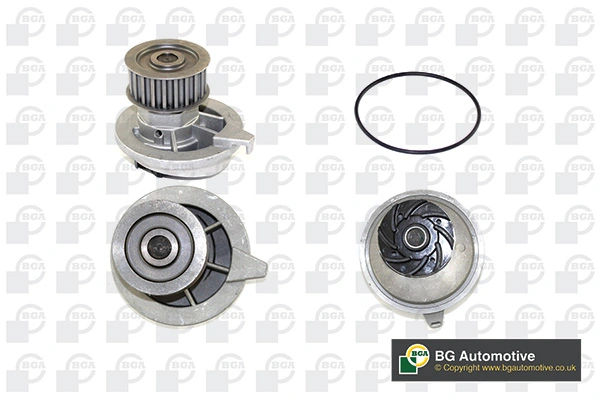  Bomba de água (bomba) de esfriamento Opel Kadett D carrinha (35, 36, 45, 46) (1979 - 1984) D