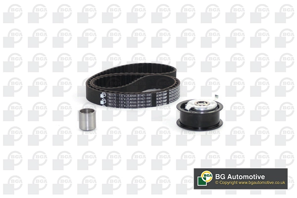  Correia do mecanismo de distribuição de gás, kit Audi 80 B4 sedan (8C2) (1991 - 1994) B4