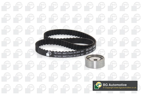 Correia do mecanismo de distribuição de gás, kit Nissan/Infiniti 1680600QBA