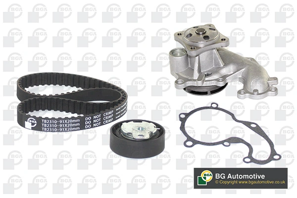 Correia do mecanismo de distribuição de gás, kit Triscan 8647160507