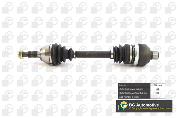 93169663 Peugeot/Citroen Semieixo (acionador) dianteiro direito
