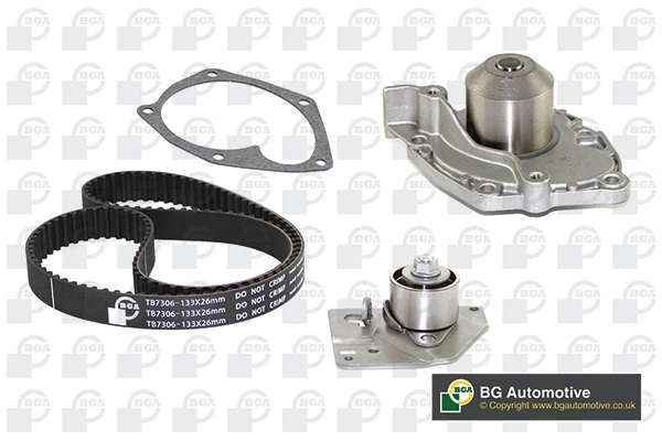 Compre Correia do mecanismo de distribuição de gás, kit Nissan Primera 