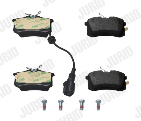 Compre Sapatas do freio traseiras de disco Citroen C3 