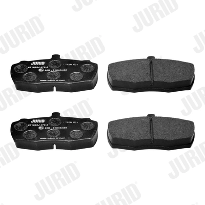 GBP272 Land Rover Sapatas do freio dianteiras de disco