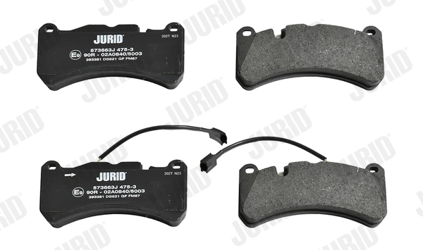 Compre 77367664 Fiat/Alfa/Lancia Sapatas do freio dianteiras de disco