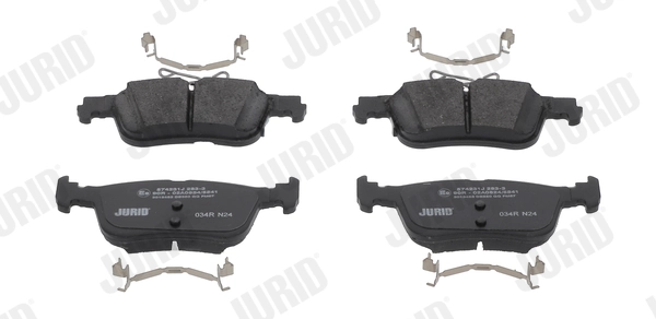 Sapatas do freio traseiras de disco para Ford Mustang MACH-E CGW, K3R, K3S