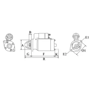 Motor de arranco Cargo 114318 preço, a partir de 230,36 USD