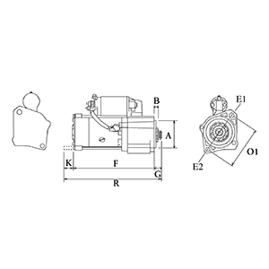 Motor de arranco Cargo 114479 preço, a partir de 144,10 USD