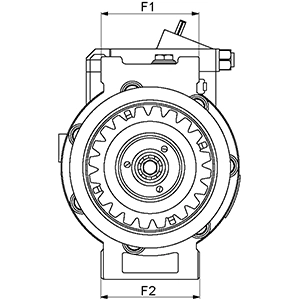 Compressor de aparelho de ar condicionado Cargo 241130