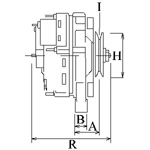 Gerador CA1154IR HELLA