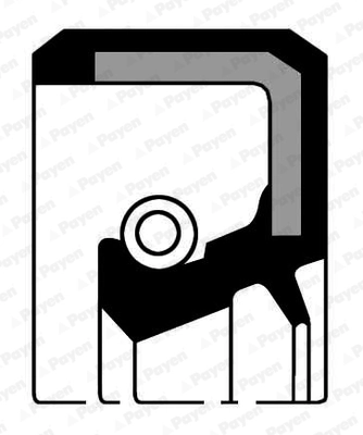  Vedação traseira de cambota de motor Mazda 323 S IV sedan (BG) (1989 - 1994) S IV