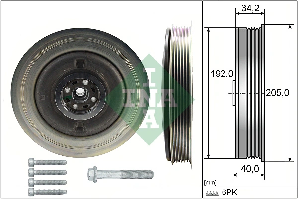 Compre Polia de cambota Volvo XC40 