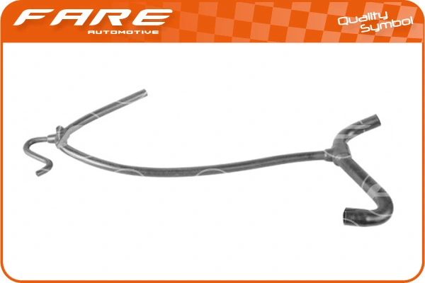 Mangueira (cano derivado) inferior do radiador de esfriamento Fiat/Alfa/Lancia 0007758115