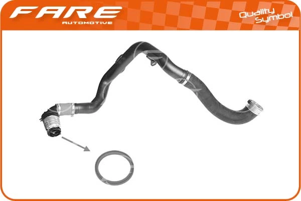 Anel de cano derivado de turbina, de ar comprimido 01345100 Ajusa