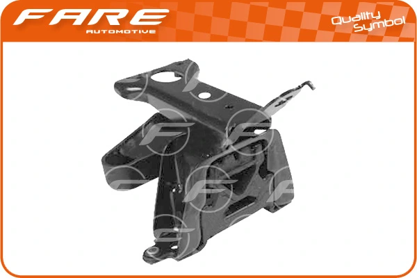 12372YV020 Toyota Coxim (suporte) esquerdo de motor