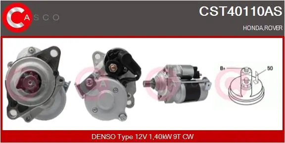 Motor de arranco Honda Accord III CA4, CA5 ao melhor preço