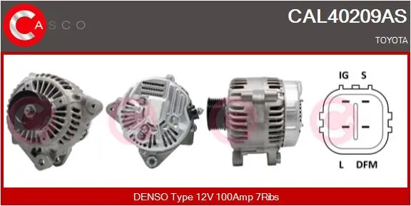 CAL40209AS Casco