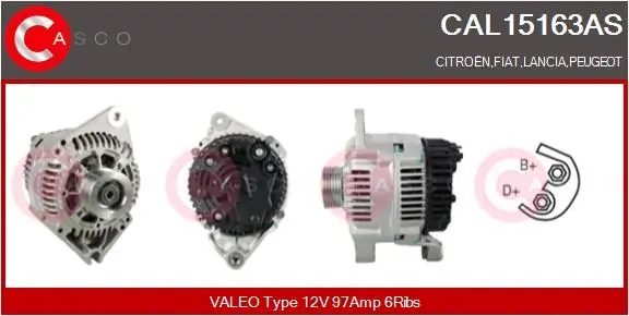 CAL15163AS Casco