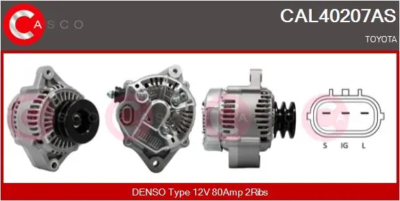 CAL40207AS Casco