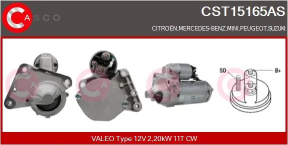 CST15165AS Casco
