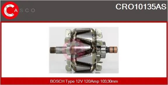 Induzido (rotor) do gerador Opel Astra  F07 ao melhor preço