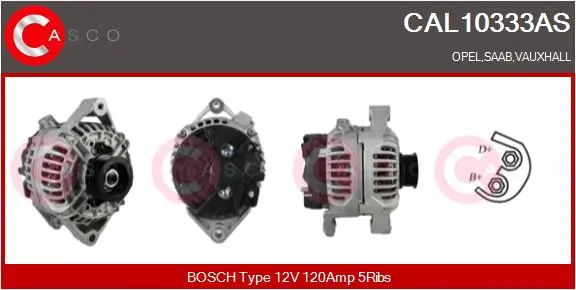 CAL10333AS Casco