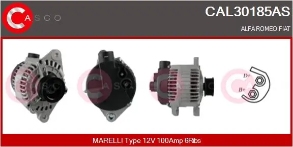 CAL30185AS Casco