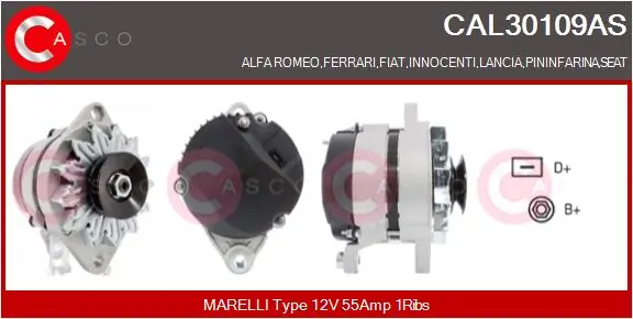 CAL30109AS Casco