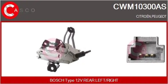 Compre 96257457 General Motors Motor de limpador pára-brisas de vidro traseiro