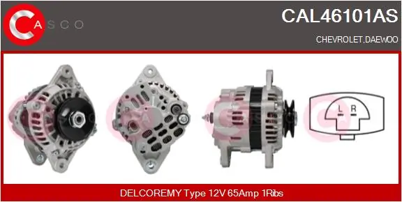 Gerador para Chevrolet Aveo T250, T255