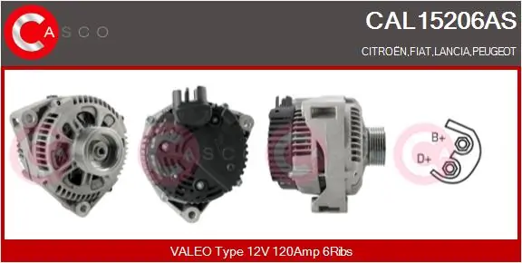 CAL15206AS Casco