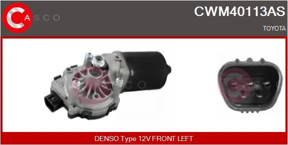 Motor de limpador pára-brisas do pára-brisas para Toyota Yaris P10