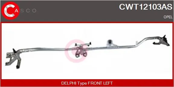 Compre Trapézio de limpador pára-brisas Opel Meriva 
