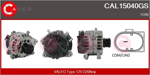 Gerador para Ford Galaxy CK