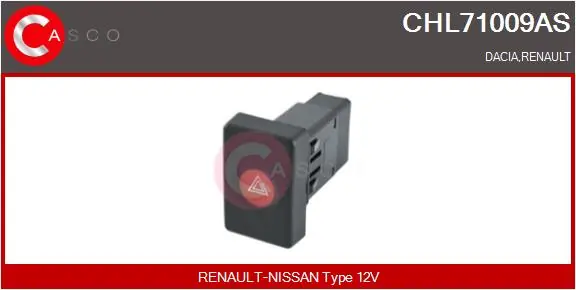 Compre Botão de ativação do sinal de emergência Dacia Logan 