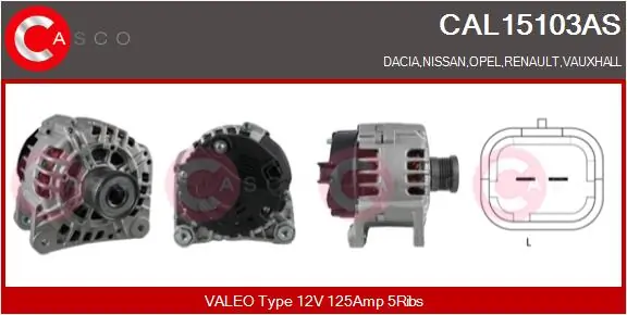 CAL15103AS Casco